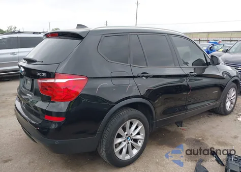 2017 BMW X3 xDrive28I from USA, damaged, VIN 5UXWX9C32H0T16557